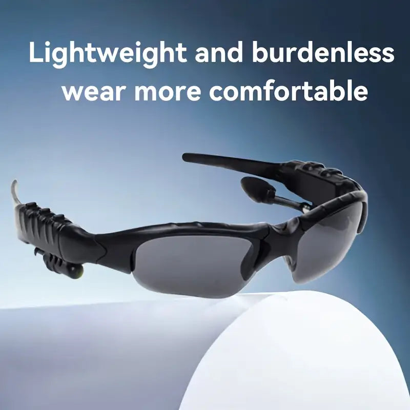 Rechargeable Bluetooth Wireless Sport SunGlasses Sun Glasses Adjustable Earbuds