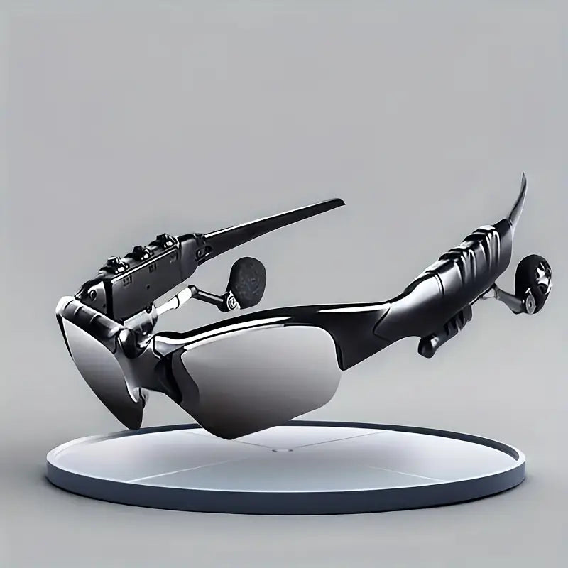 Rechargeable Bluetooth Wireless Sport SunGlasses Sun Glasses Adjustable Earbuds