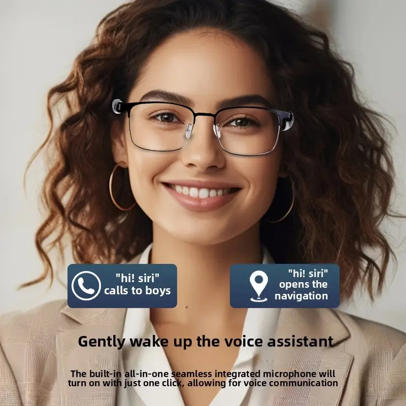 Wireless Glasses, UV Glasses, Smart Glasses, Automatic Color Changing Lenses