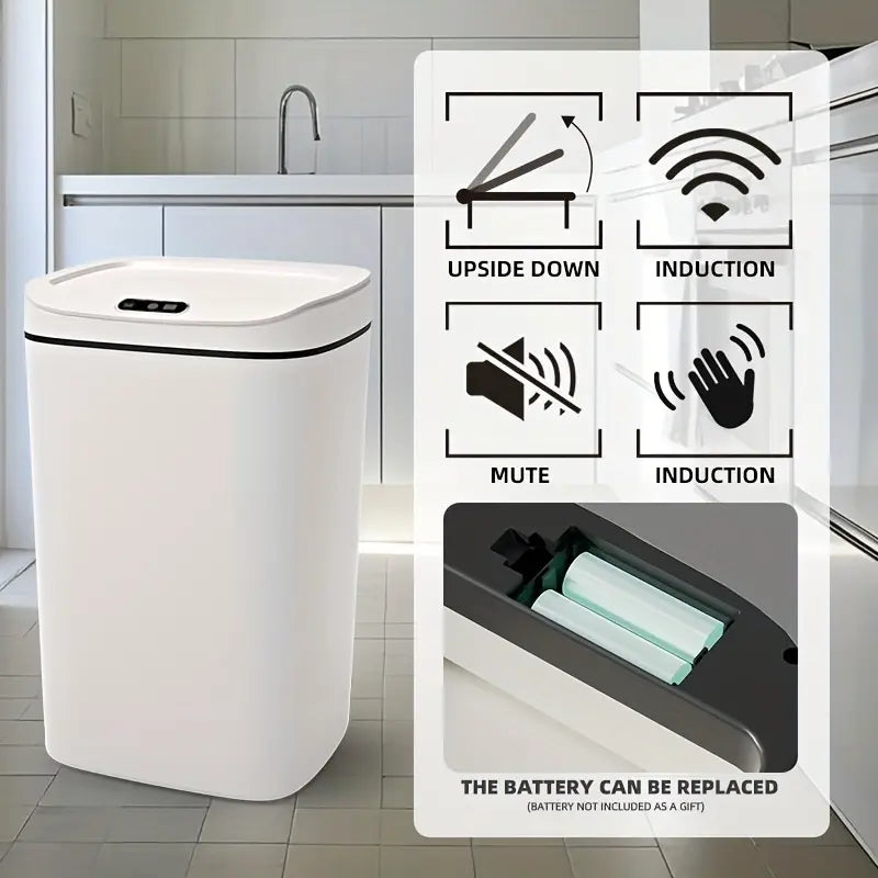 Smart Trash Can, Easily Opened with A Wave Of Your Hand, Tightly Sealed