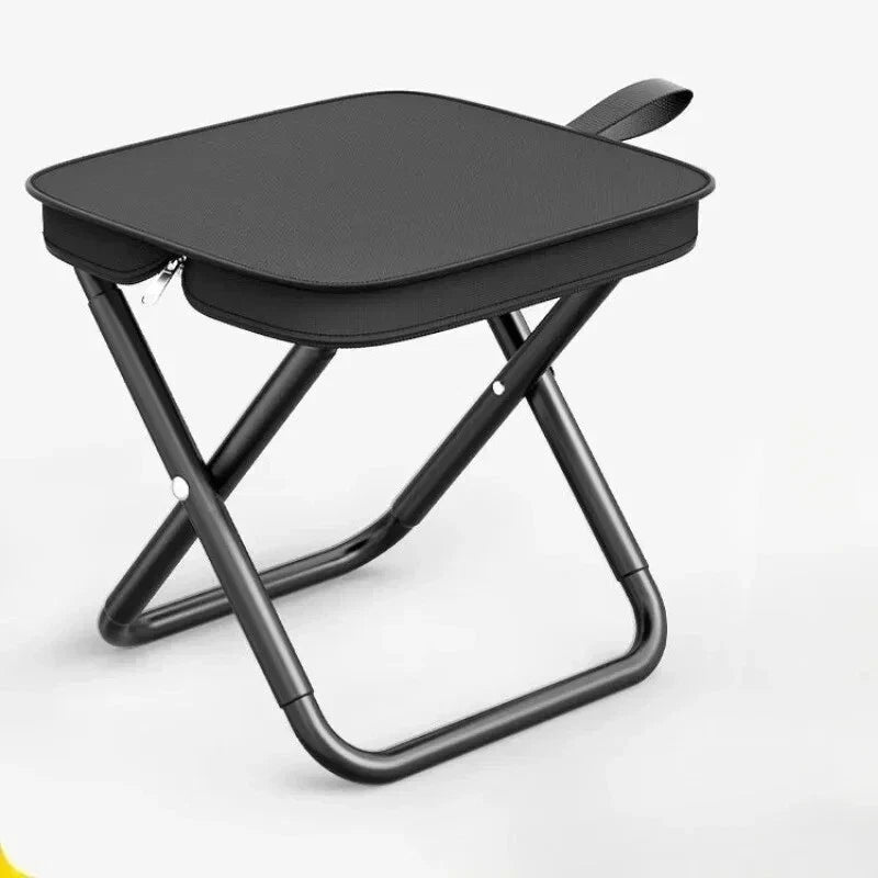 Portable Foldable Stool Handbag Chair Fishing Camping Garden Small Pocket Stool