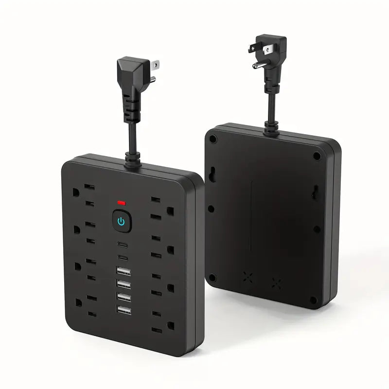 14-in-1 Power Strip Surge Protector with 8AC Outlets, 4USB & 2Type-C Port