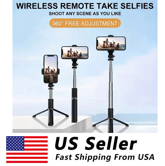 Selfie Stick Tripod with Remote for Cell Phone Expandable Phone Tripod Stands 40